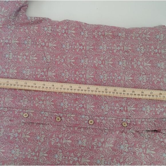 Cooke Street Men's Vintage Hawaiian Shirt Size XL Red - Picture 8 of 8